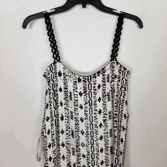 3.1 Phillip Lim Bohemian Sequin Dress Sz 2 White Copper Party Event Designer - Picture 7 of 13